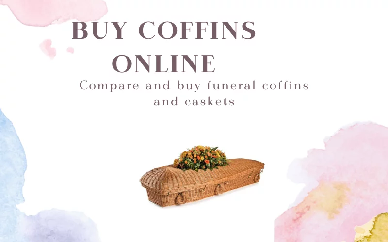 A willow pod coffin to buy online