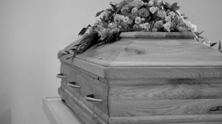 Wooden casket
